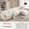 [ PACKAGING NEW UPGRADE] [VIDEO PROVIDED]Modern U-shaped Sectional Sofa ,5-seat Sofa ,Sleeper Sofa Couch with Chaise Lounge for Living Room,Apartment