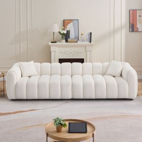 110.23 Inch Oversized Modern Design Sofa,Upholstery Tufted Cloud 41.33''Oversized Deep Seat Sofa