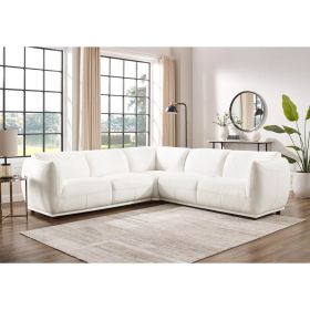 Moon Leather Sectional