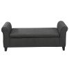 HAYES ARMED STORAGE BENCH