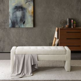 Soft Close Storage Bench (Color: as Pic)